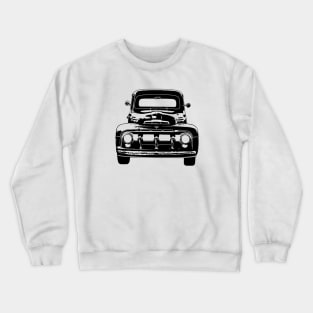 Classic F100 F1 Pickup Sketch Art Crewneck Sweatshirt